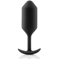 b-Vibe Weighted Snug Plug 3 - 180 g Black