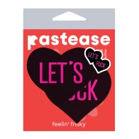 Pastease Premium Let's Fuck Hearts for Fun Parties