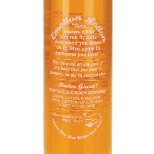 Emotion Lotion in Orange Creamsicle