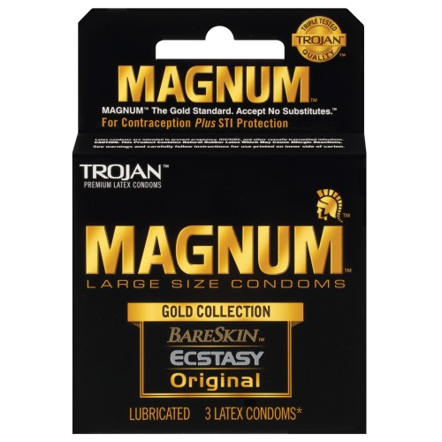 Colección Trojan Magnum Gold Caja de 3