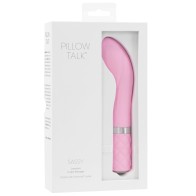 Pillow Talk Sassy G Spot Vibrator - Pink