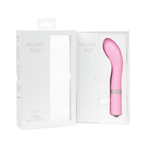 Pillow Talk Sassy G Spot Vibrator - Pink