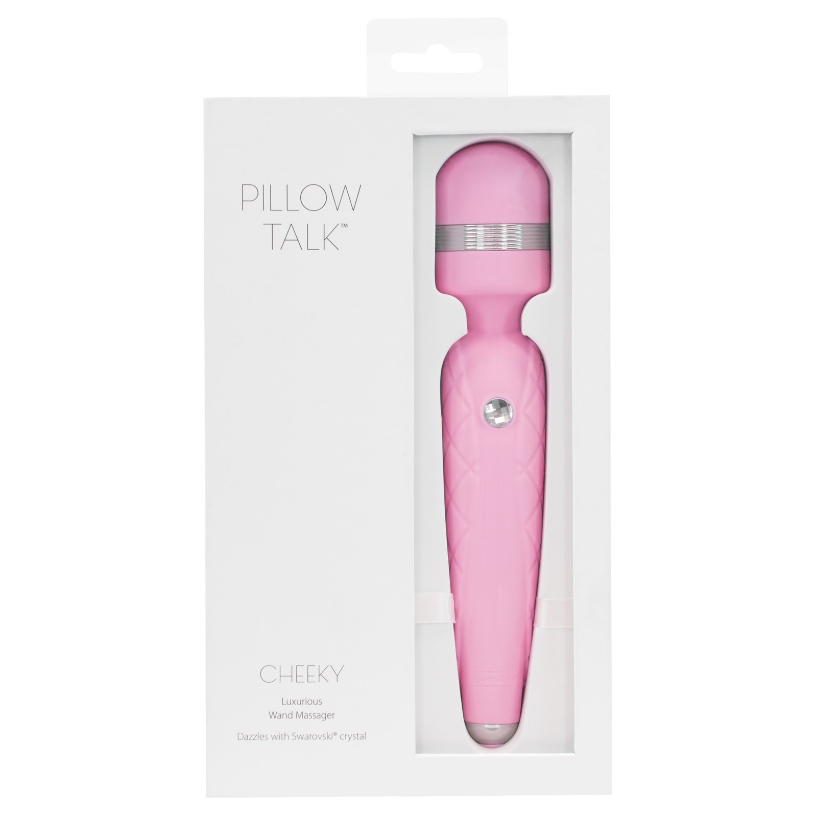 Pillow Talk Cheeky Wand Pink Massager