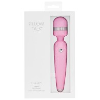 Pillow Talk Cheeky Wand Pink Massager