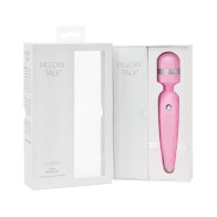 Pillow Talk Cheeky Wand Pink Massager