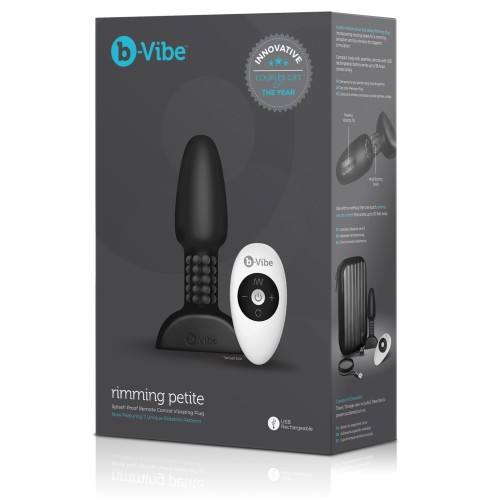 b-Vibe Petite Rimming Plug - Black