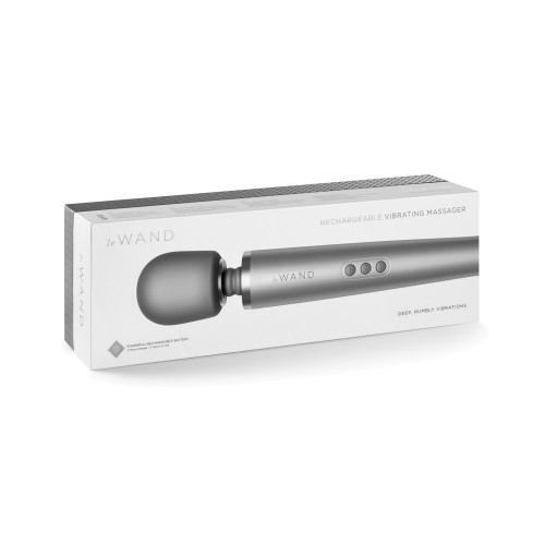 Le Wand Rechargeable Massager Grey