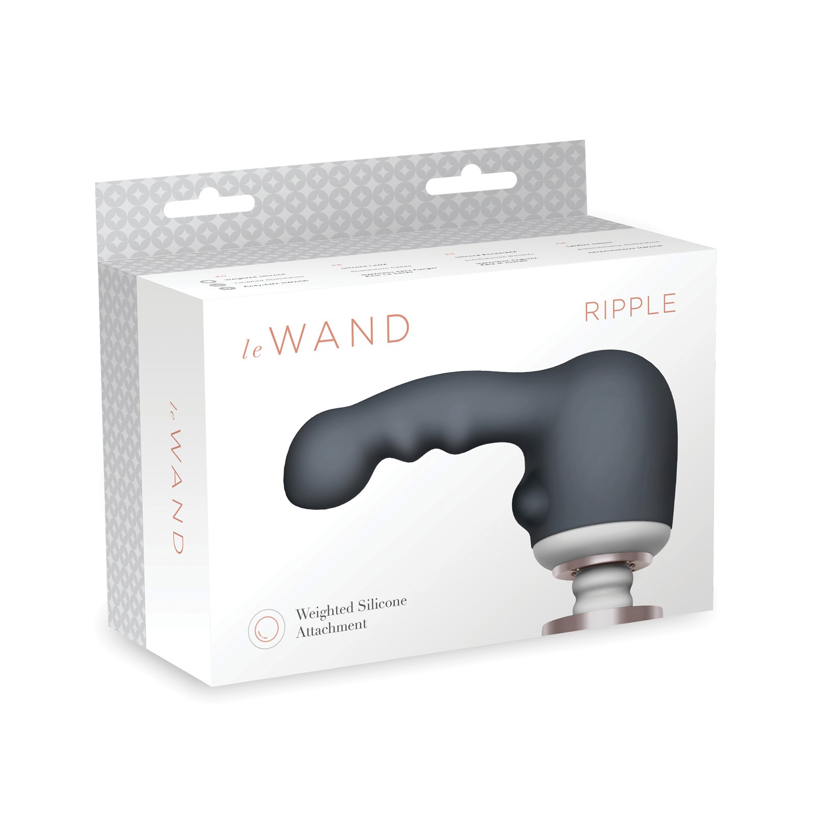 Le Wand Ripple Weighted Silicone Attachment