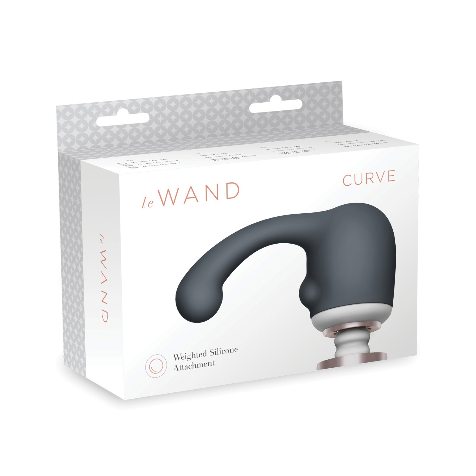 Le Wand Curve Weighted Silicone Attachment