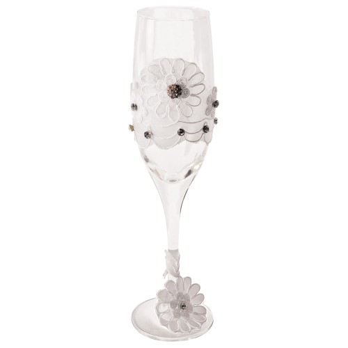 Bride to Be Champagne Glass - Elegant Design