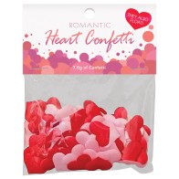 Confeti de Corazones Románticos para Ocasiones Especiales