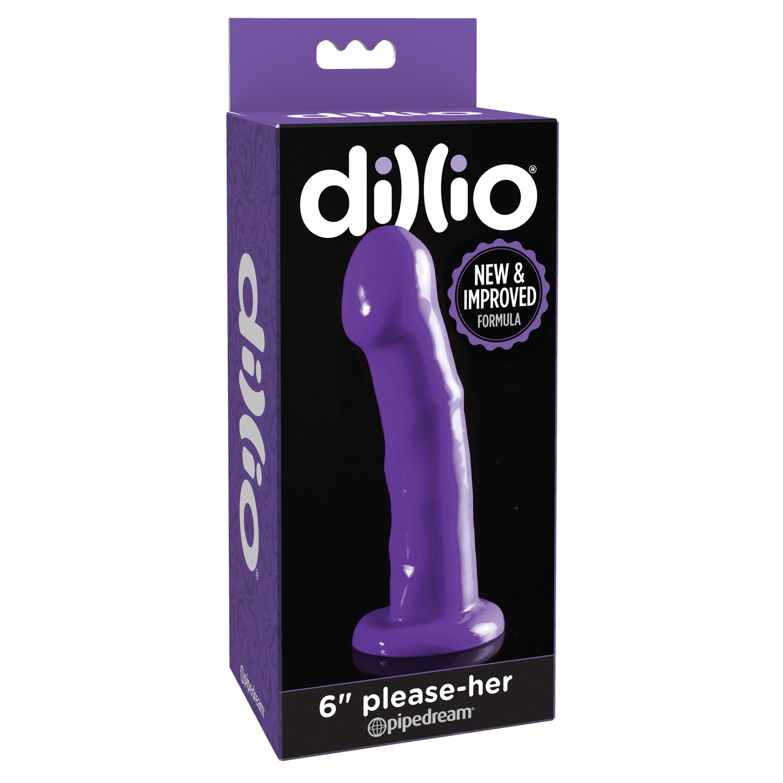 Dillio 6" Please Her in Purple