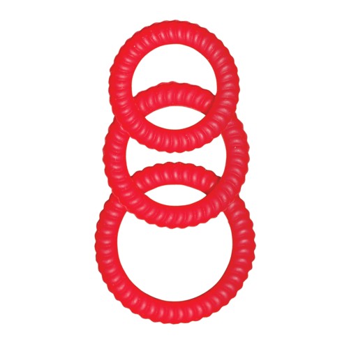 RAM Ultra Cocksweller Cockring Set Red'