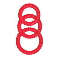 RAM Ultra Cocksweller Cockring Set Red'