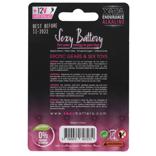 Batería Sexy 27A Caja de 10