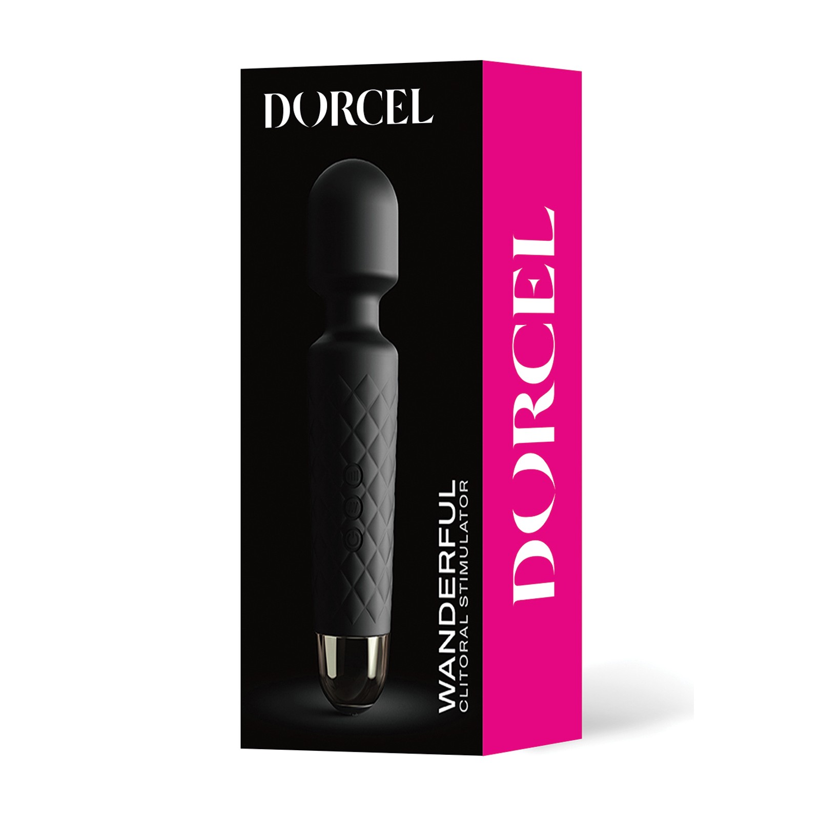 Dorcel Wanderful Elegant Clitoral Stimulator in Black/Gold