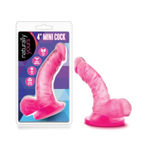 Blush Mini Pene Naturamente Tuyo 4" Rosa