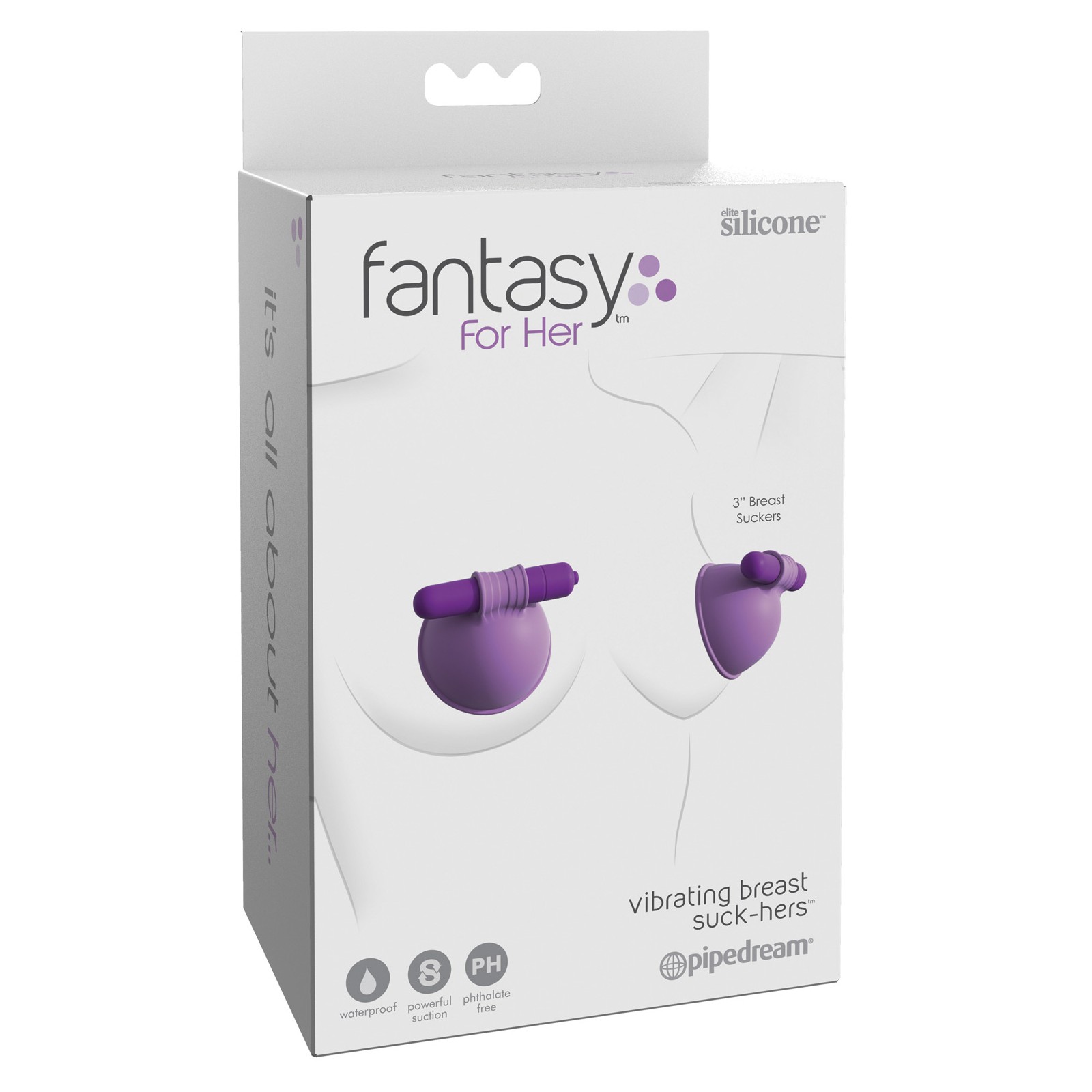 Fantasy For Her Extractor de Senos Vibrante - Placer Supremo