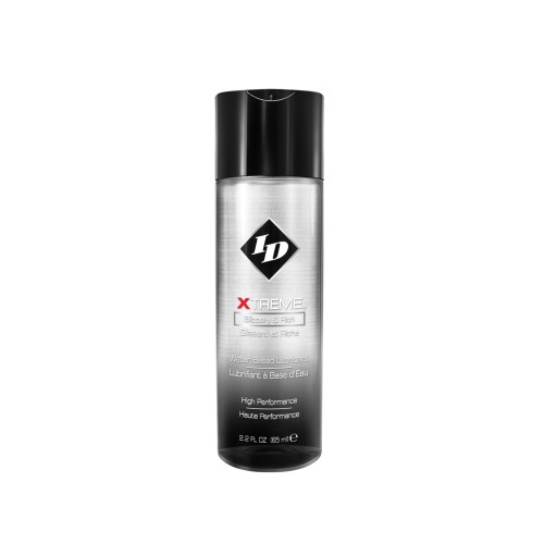 Lubricante a base de agua ID Xtreme - Alto Rendimiento para Juego Intenso