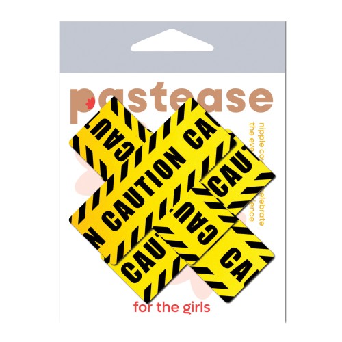 Pastease Premium Caution Cross Black Yellow