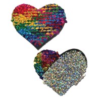 Color Changing Flip Sequins Heart