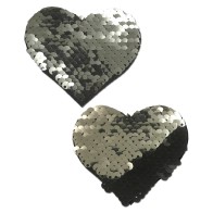 Pastease Color Changing Flip Sequins Heart