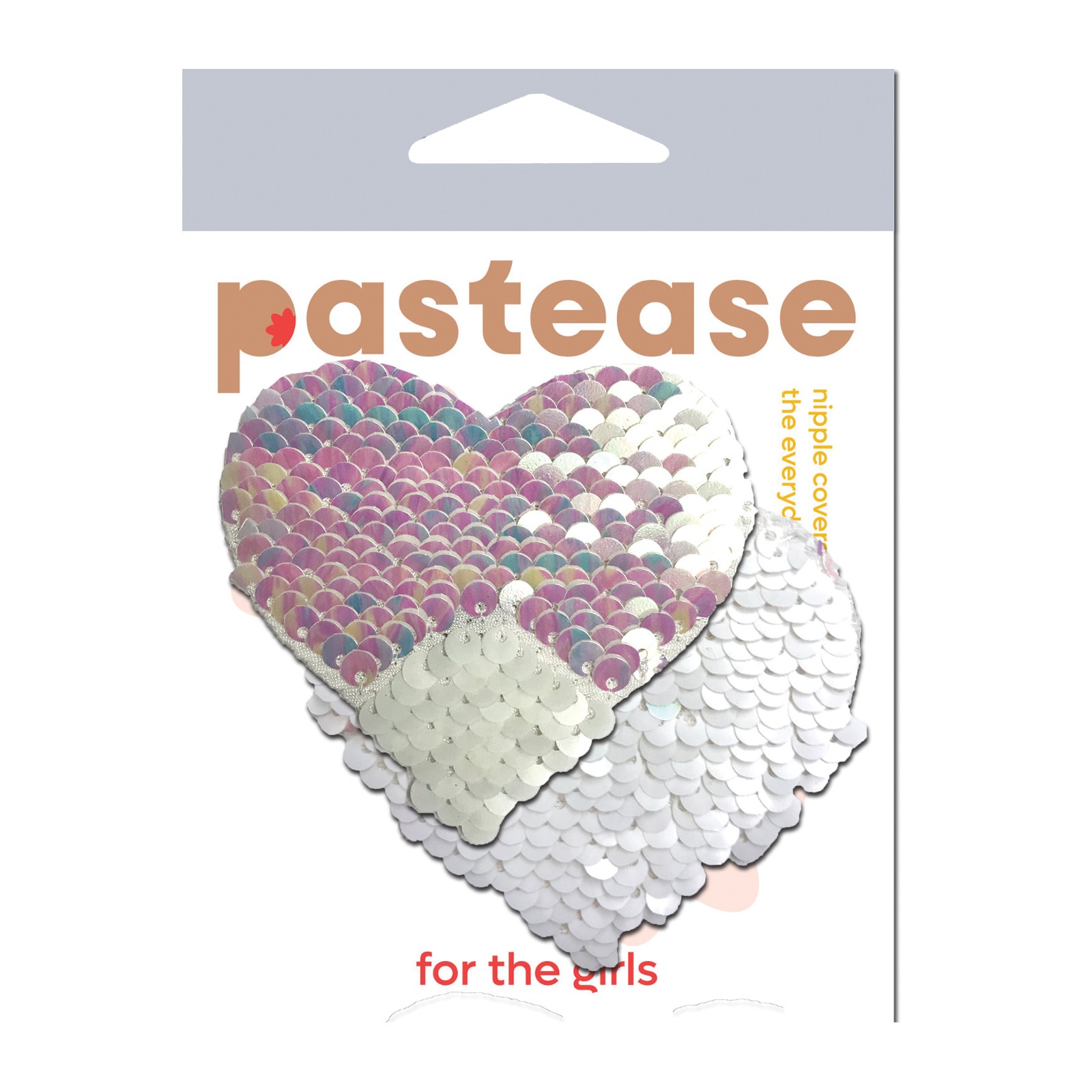 Pastease Color Changing Heart - Pearl/White