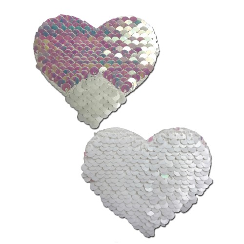 Pastease Color Changing Heart - Pearl/White