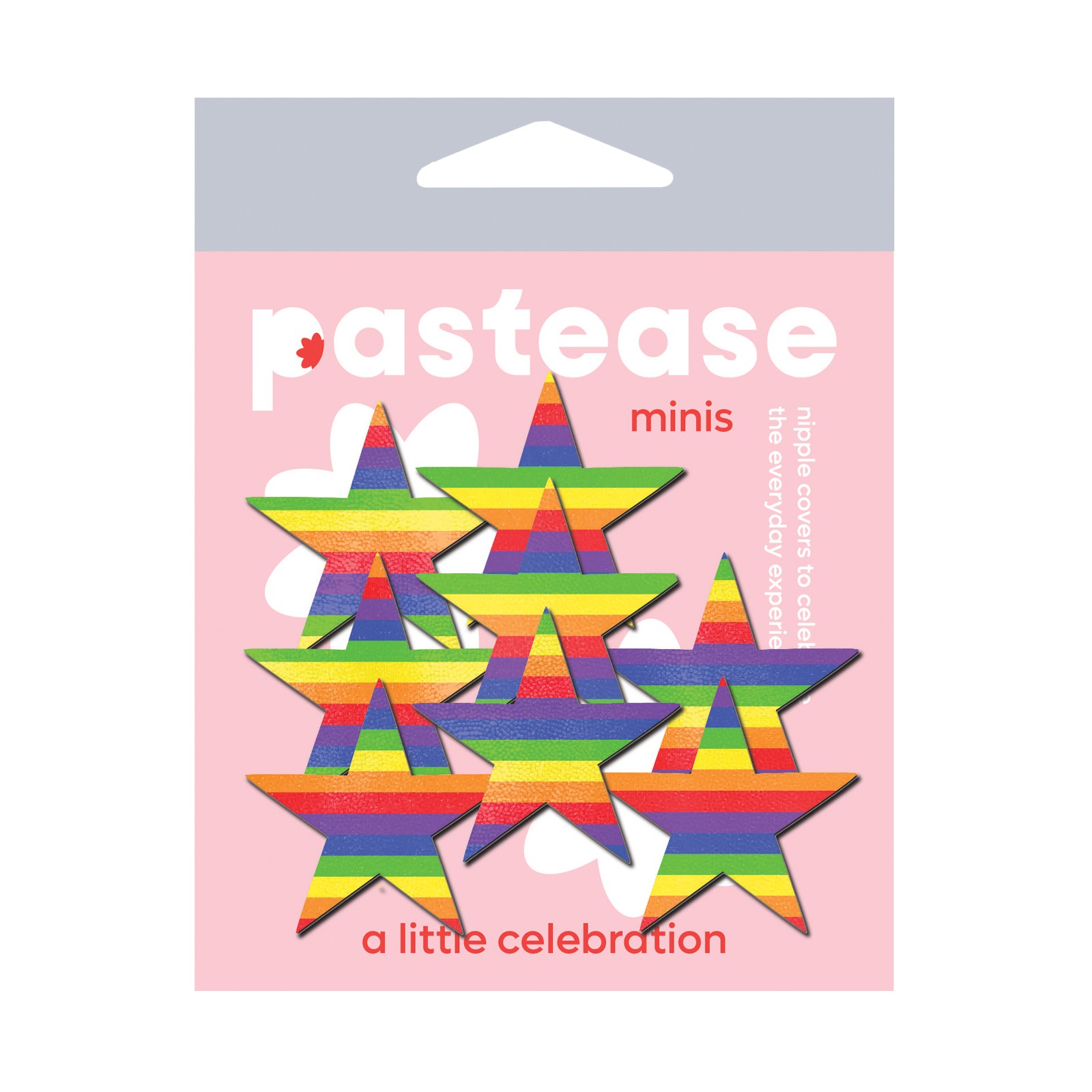 Pastease Mini Estrellas Arcoíris - Pack de 8