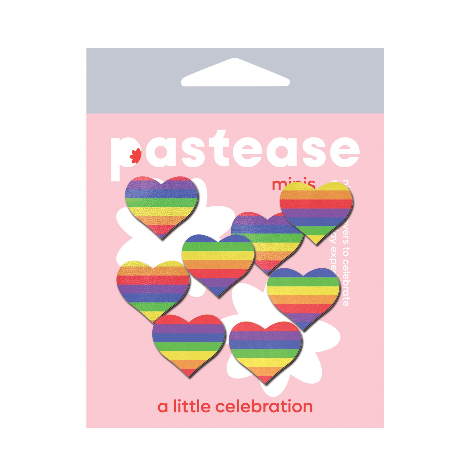 Mini Rainbow Heart Pastease Pack for Colorful Fun