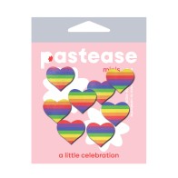 Pack de Mini Corazón Arcoíris Pastease para Diversión Colorida