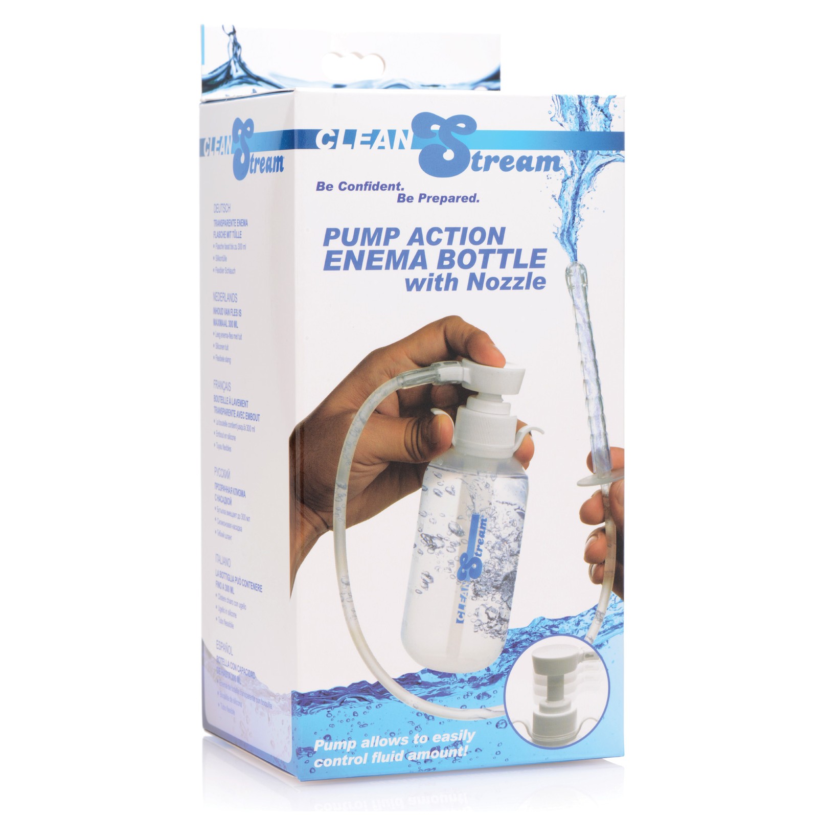 Cleanstream Pump Action Enema Bottle