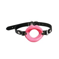 Labios de Silicona Sex y Mischief Rosa Gag