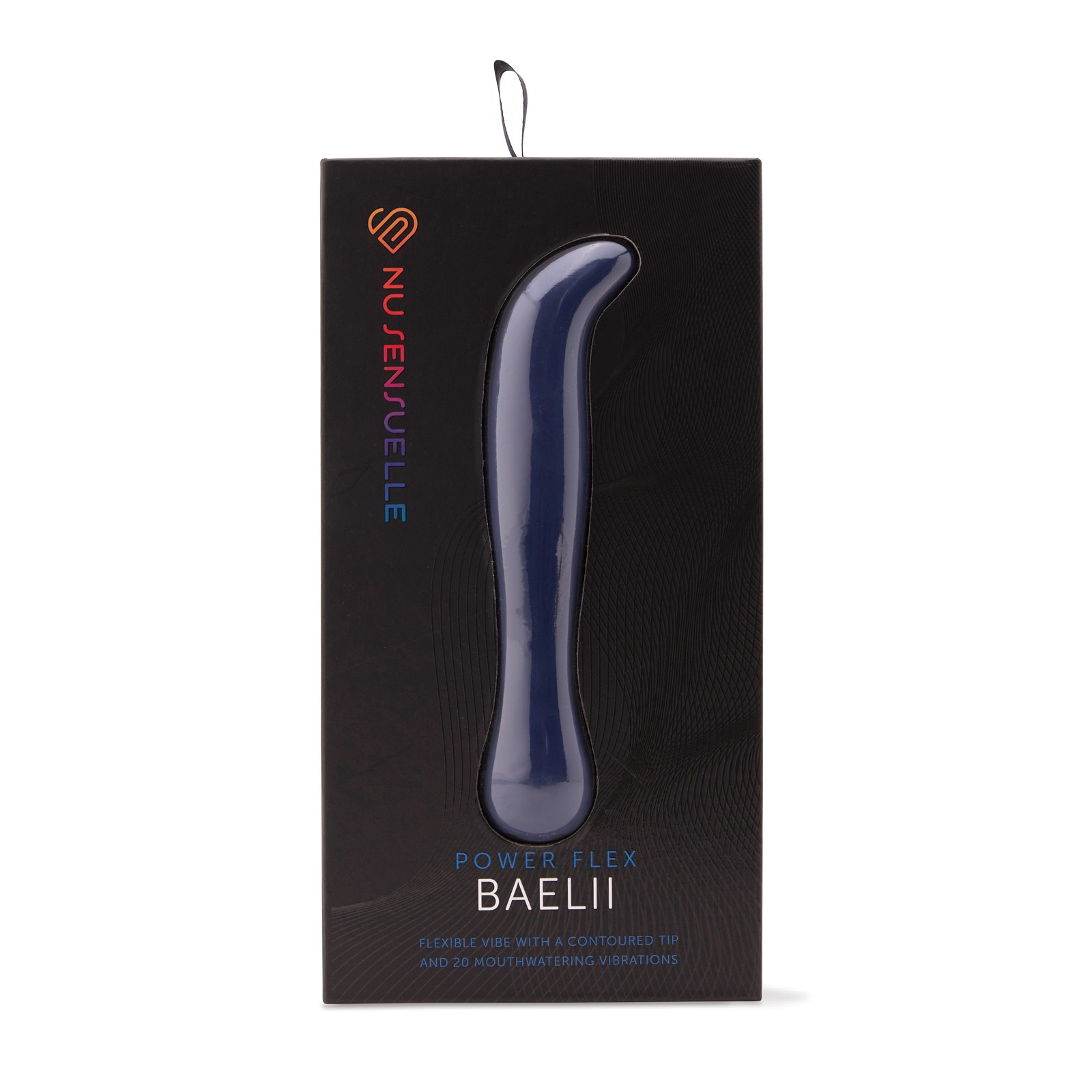 Nu Sensuelle Baelii Vibrador Flexible para Punto G - 20 Funciones Azul Marino