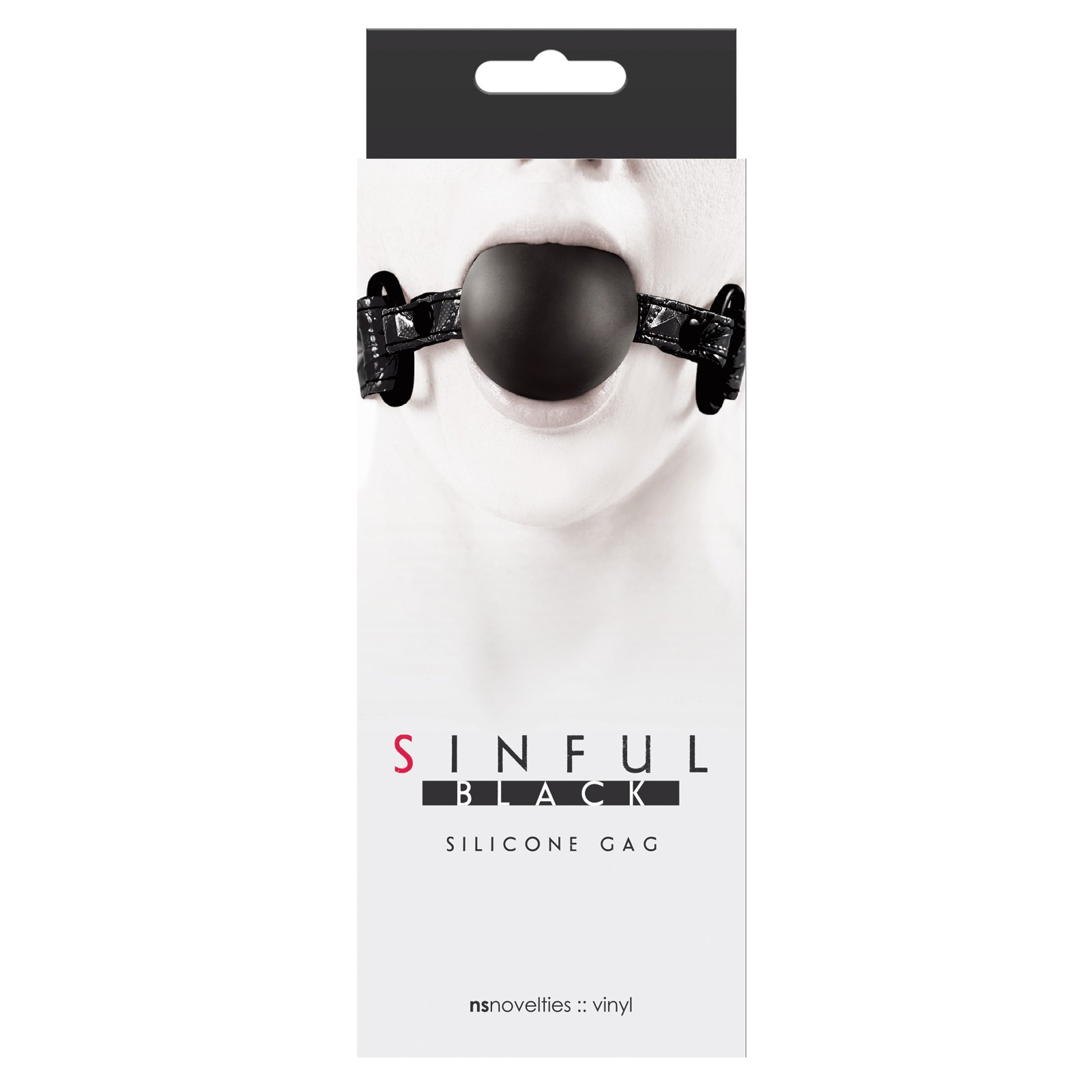 Sinful Soft Silicone Gag Black