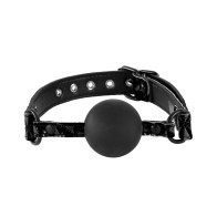 Sinful Soft Silicone Gag Black