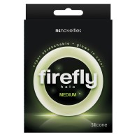 Anillo para el Pene Firefly Halo Mediano - Diversión Deslumbrante