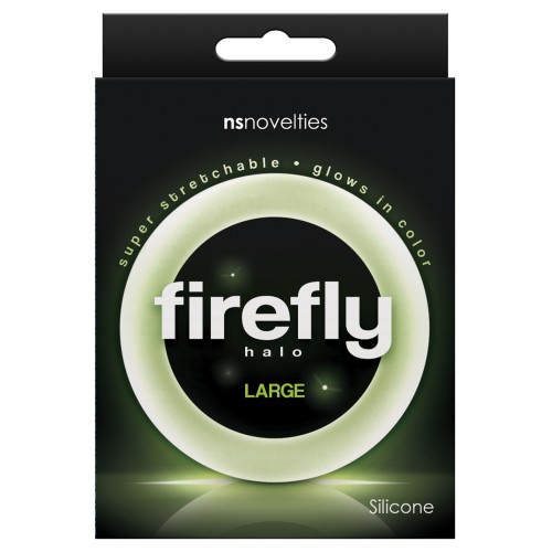 Firefly Halo Gran Anillo para el Pene Transparente