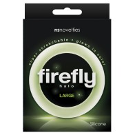 Firefly Halo Gran Anillo para el Pene Transparente