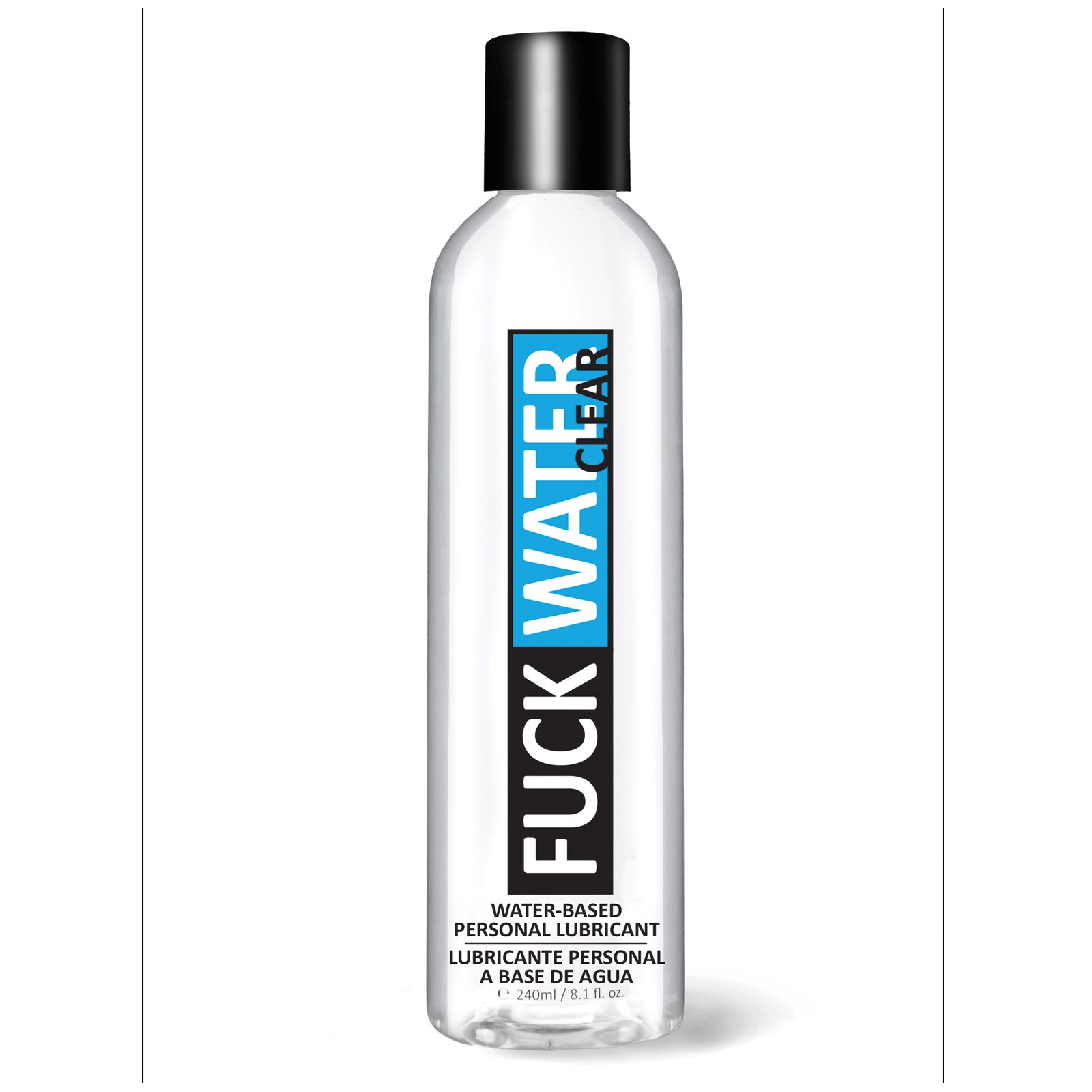 Fuck Water Clear Lube 8 oz Bottle