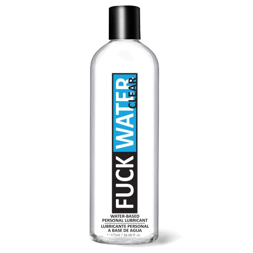 Fuck Water Clear H2O Botella de 16 oz para Lubricación Suprema