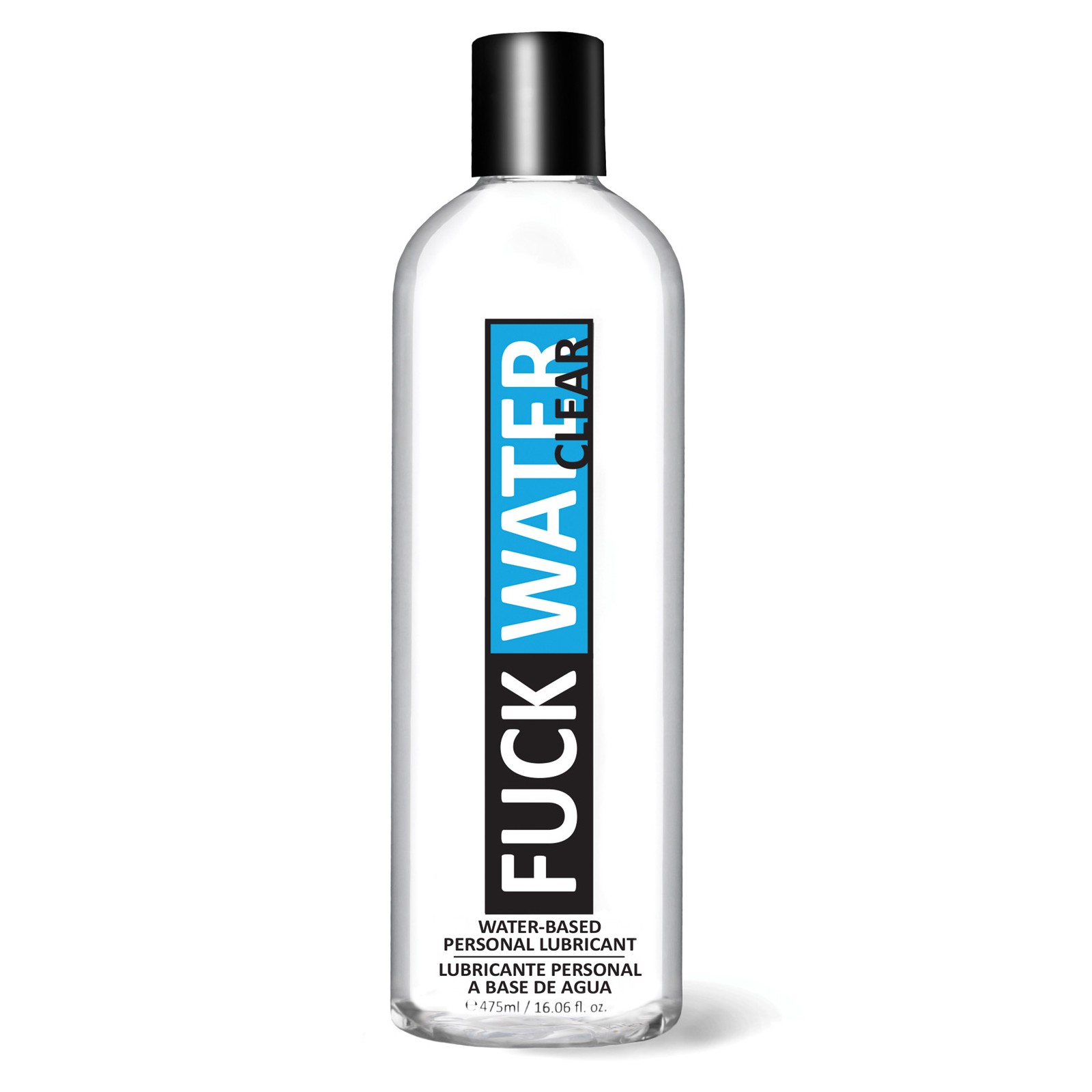 Fuck Water Clear H2O Botella de 16 oz para Lubricación Suprema