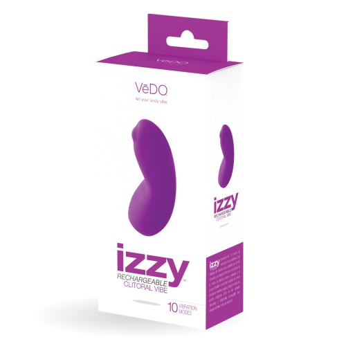 VeDO Izzy Rechargeable Clitoral Vibrator with 10 Modes