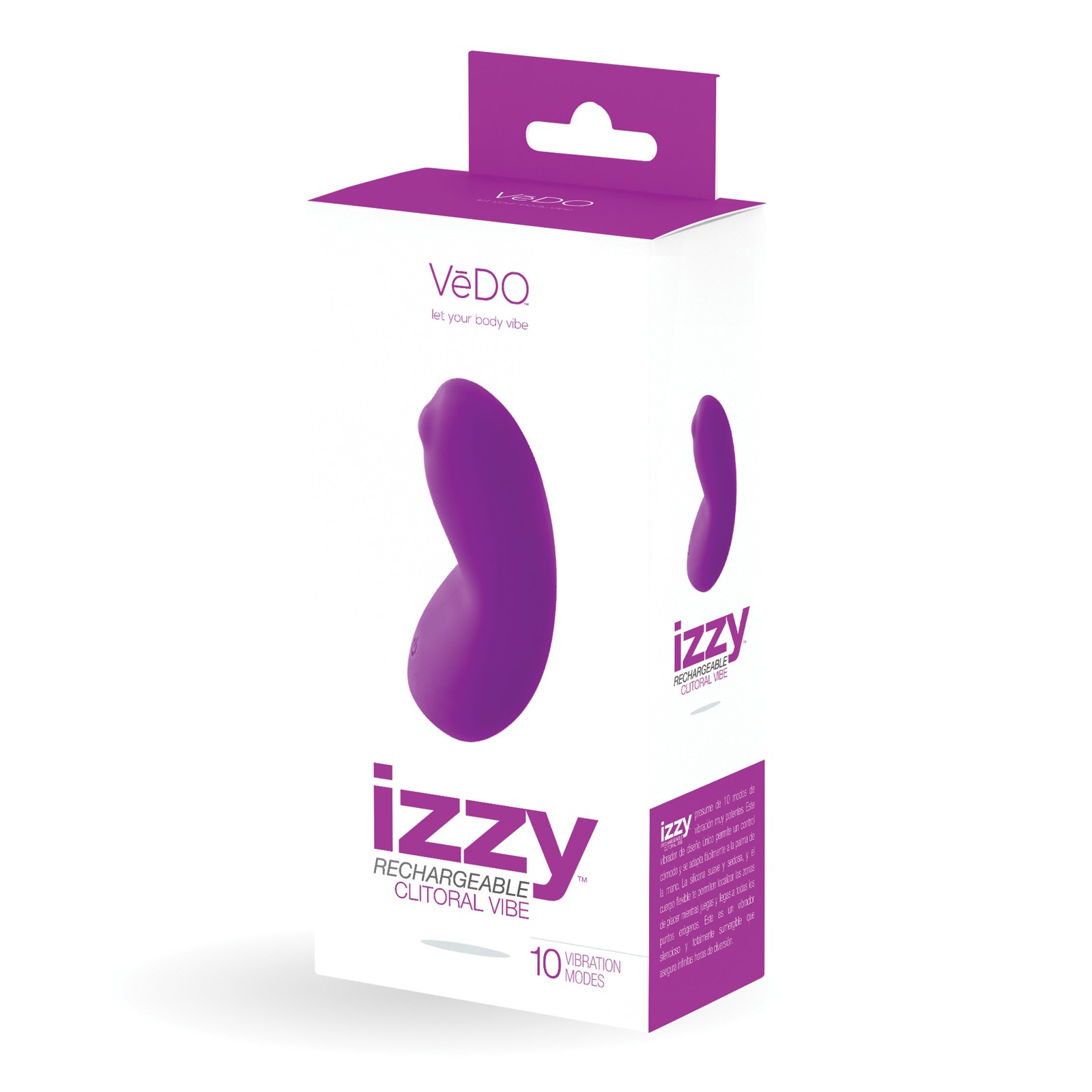 VeDO Izzy Rechargeable Clitoral Vibrator with 10 Modes