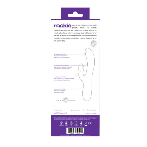 Vibrador Dual Recargable VeDO Rockie