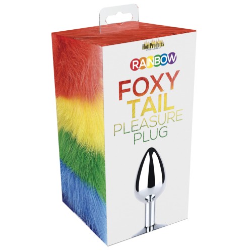 Plug Anal Rainbow Foxy Tail