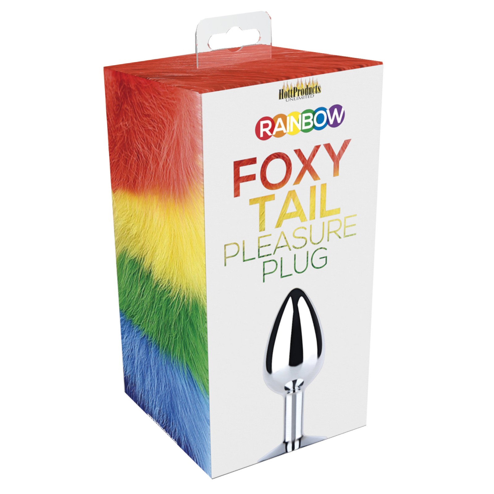 Plug Anal Rainbow Foxy Tail