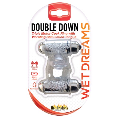 Anillo Vibrador Double Down