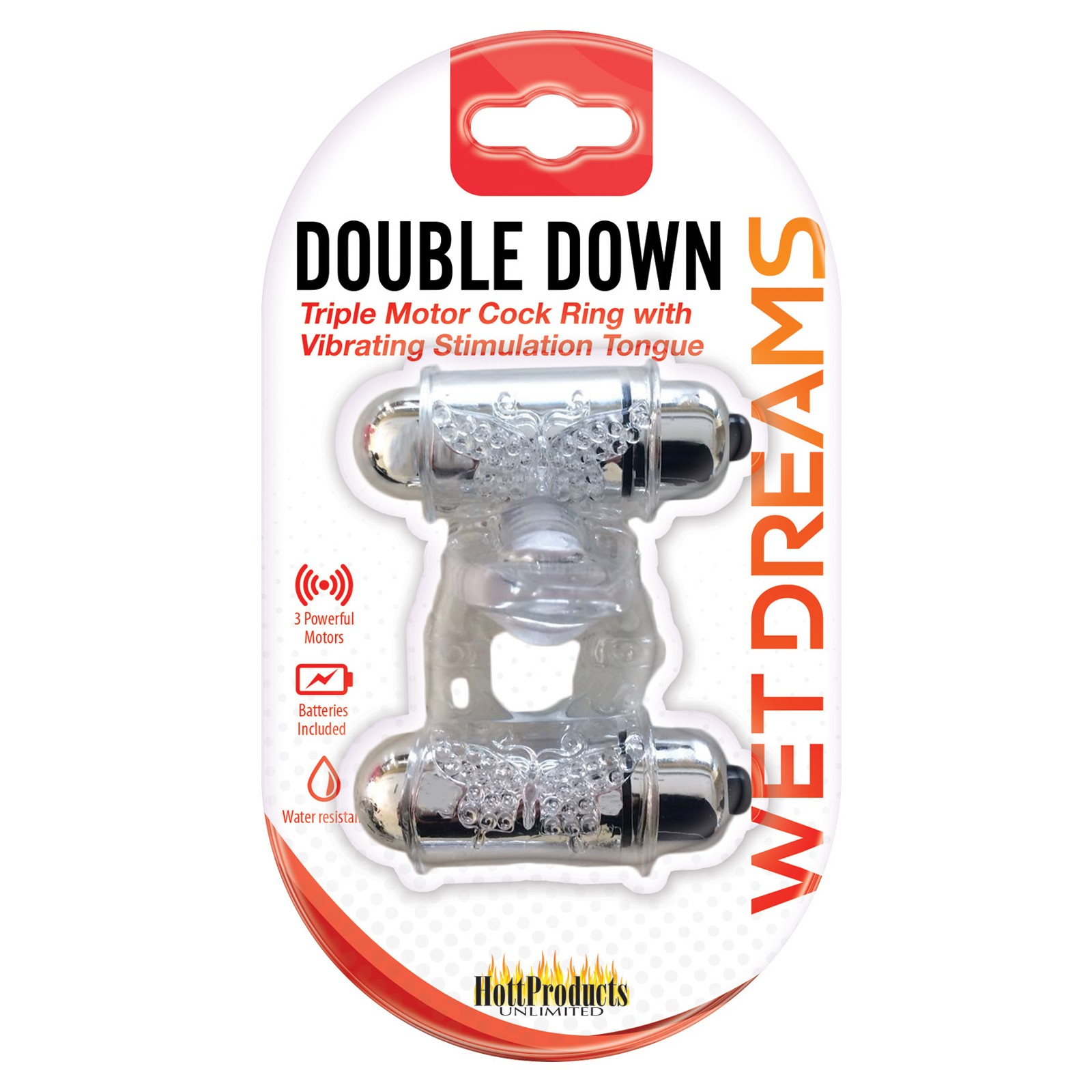 Anillo Vibrador Double Down