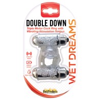 Anillo Vibrador Double Down